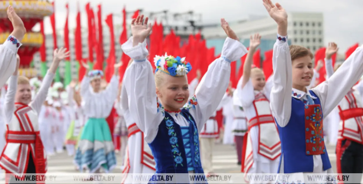 Праздник в Минске / Из архива БЕЛТА​