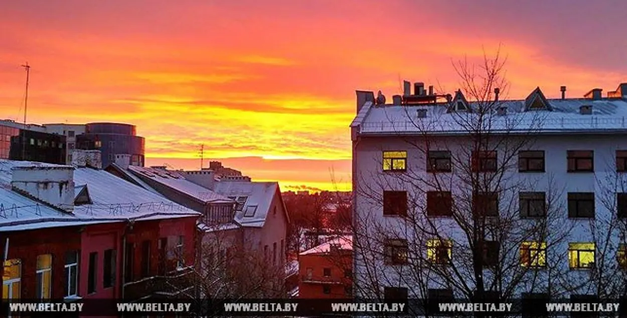 Уначы ў Беларусі чакаецца да 15 градусаў марозу