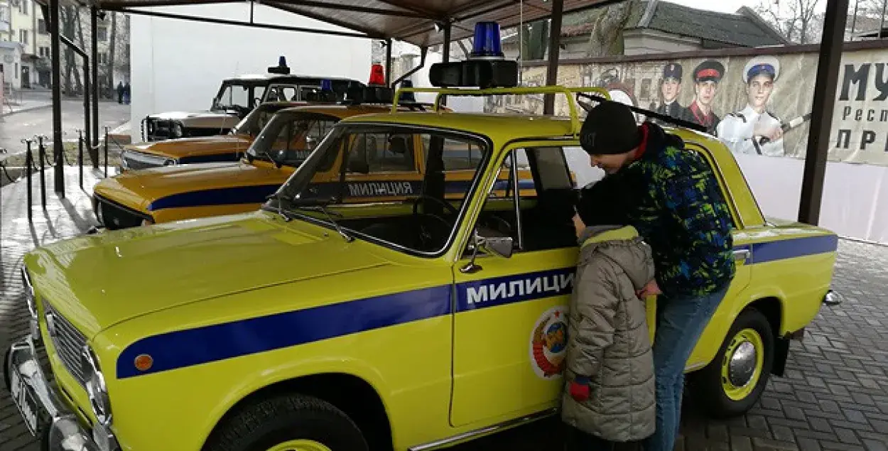 На архивном снимке автомобиль-экспонат музея милиции. Фото: БЕЛТА​