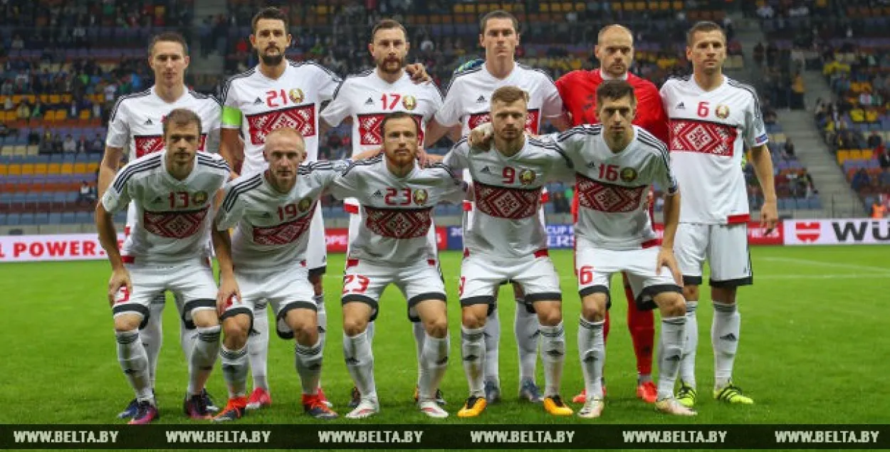 У рэйтынгу FIFA Беларусь апусцілася на 6 пазіцый, Люксембург падняўся на 35
