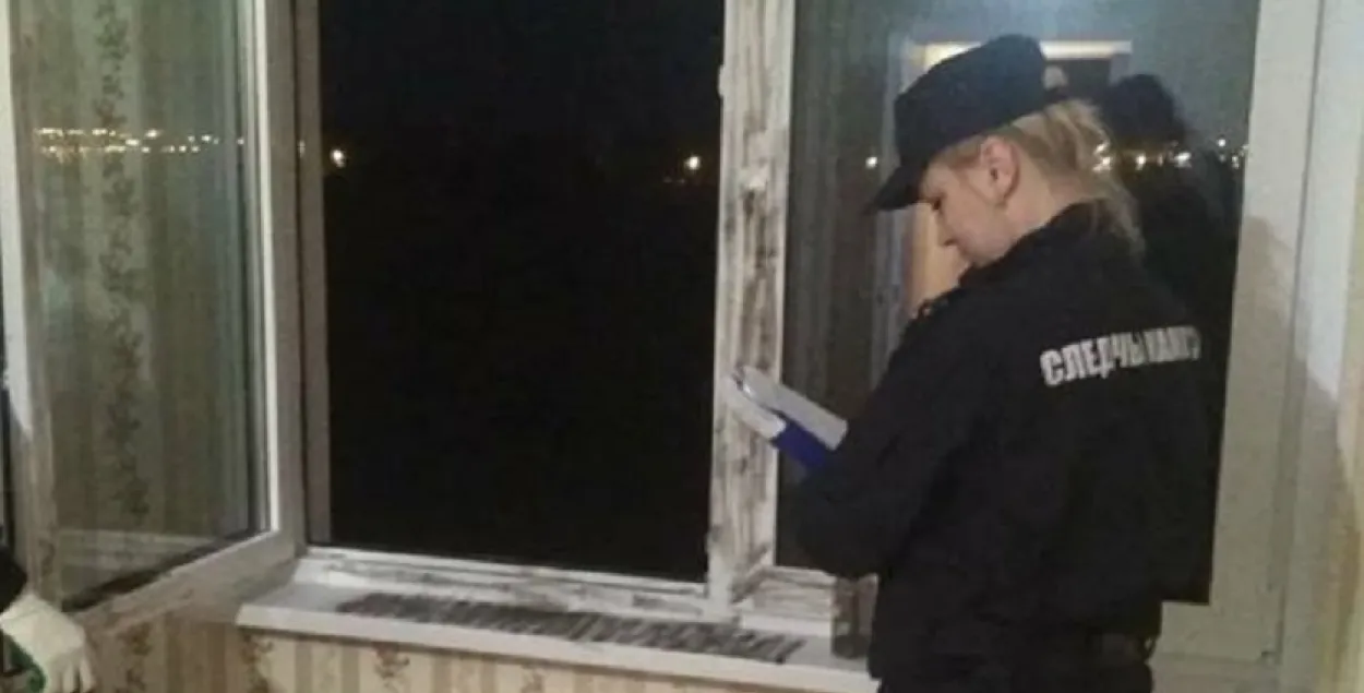 Па факце падзення з акна 7-га паверха 5-гадовага хлопчыка праводзіцца праверка