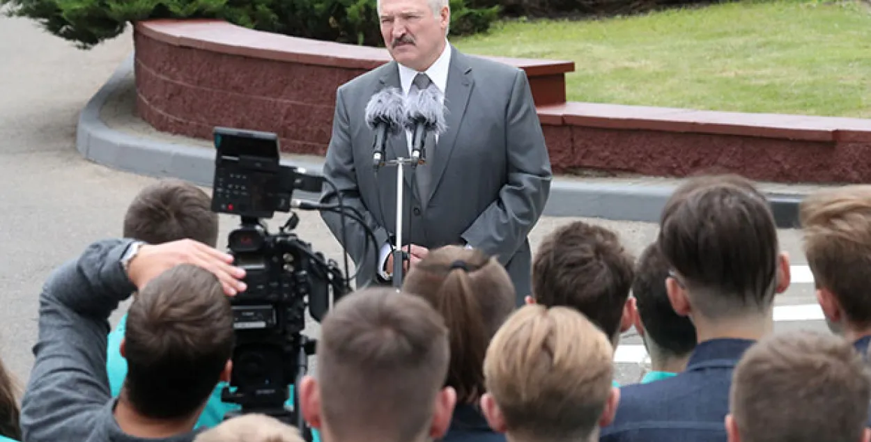 Александр Лукашенко на "Атланте" / president.gov.by