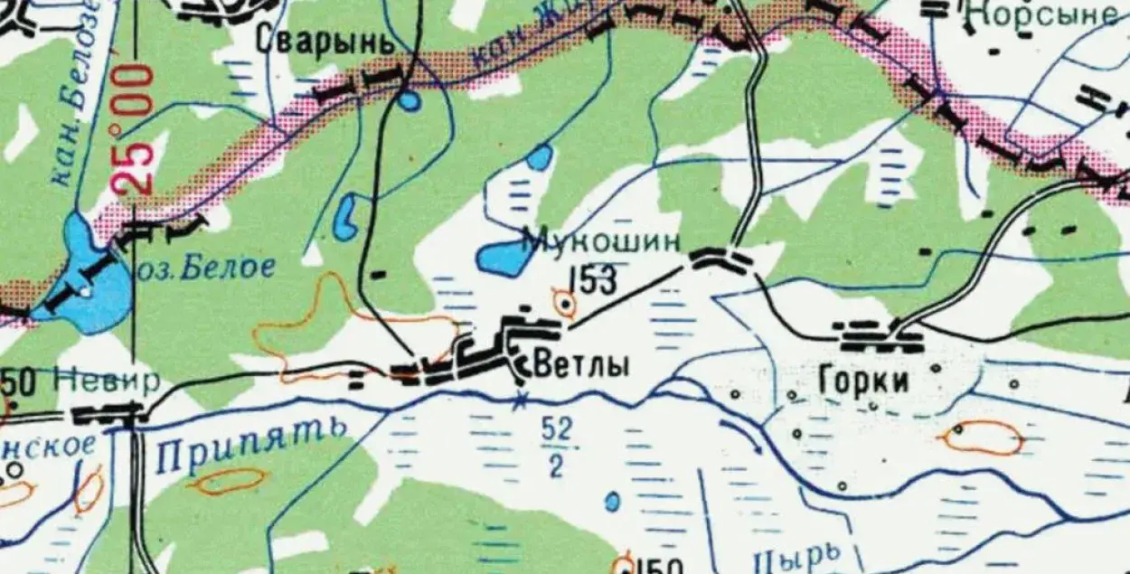 Украіна перадасць Беларусі спрэчную тэрыторыю