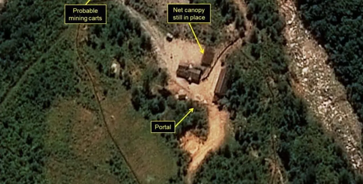 У Паўночнай Карэі на ядзерным палігоне абрынуўся тунэль, загінулі 200 чалавек