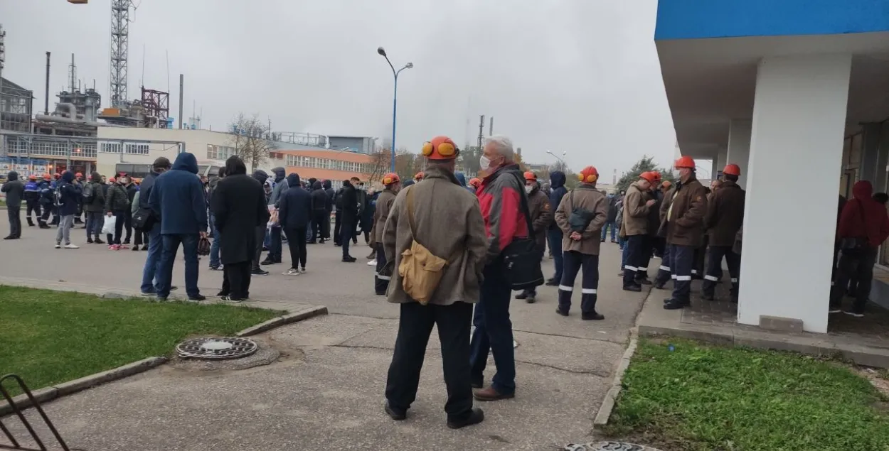 На прадпрыемствах Мінска і Гродна спрабуюць страйкаваць