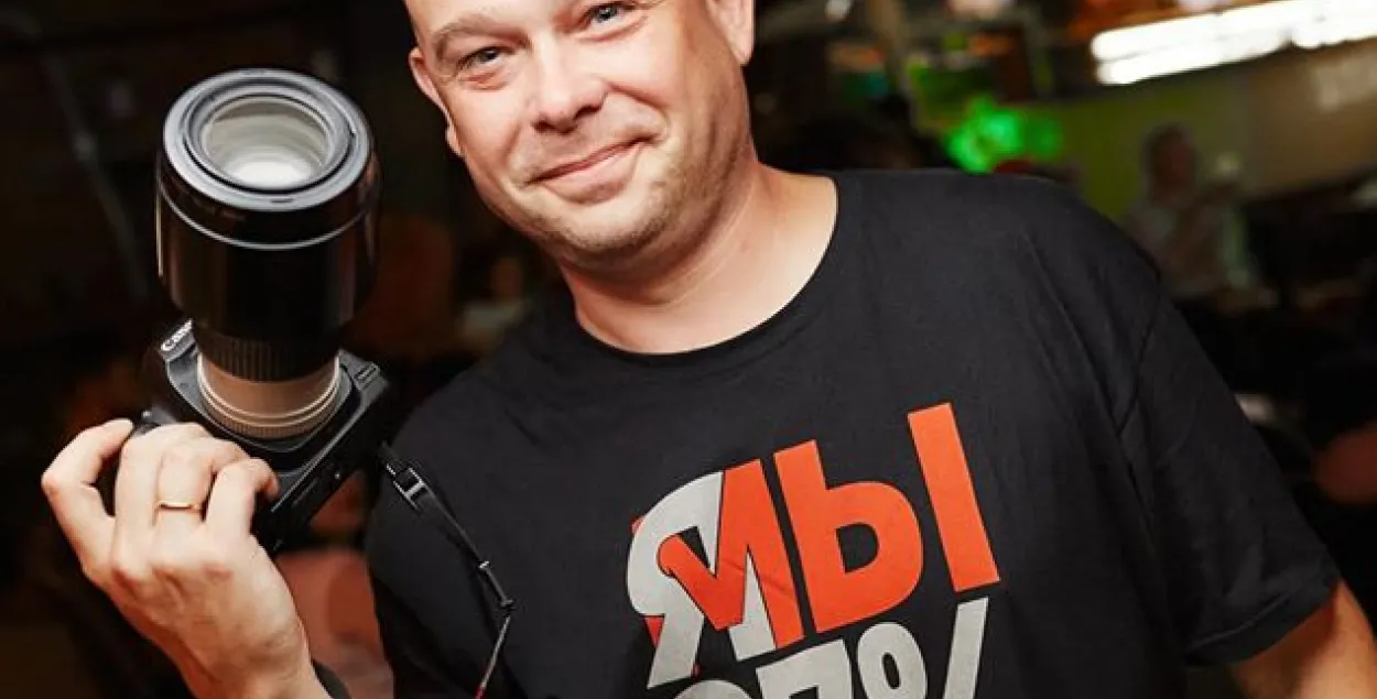 Затрымалі фатографа "Новага часу" Дзмітрыя Дзмітрыева: "Да мяне прыйшлі"