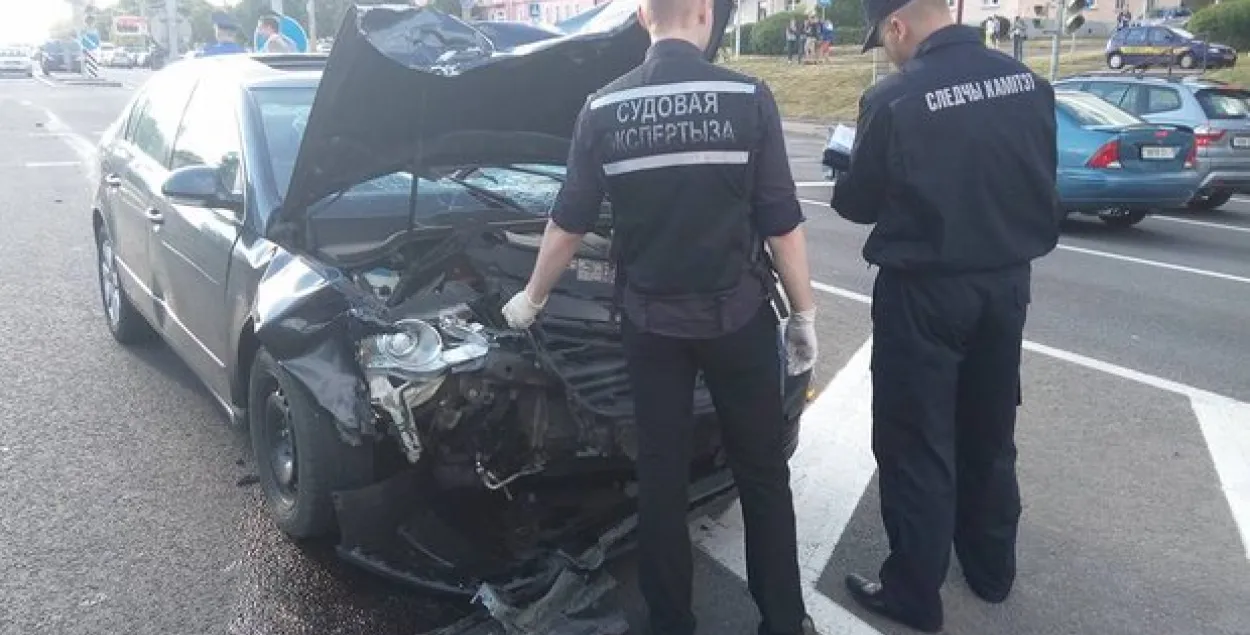 Аўтааварыя ў Мінску на Партызанскім праспекце, загінуў адзін чалавек