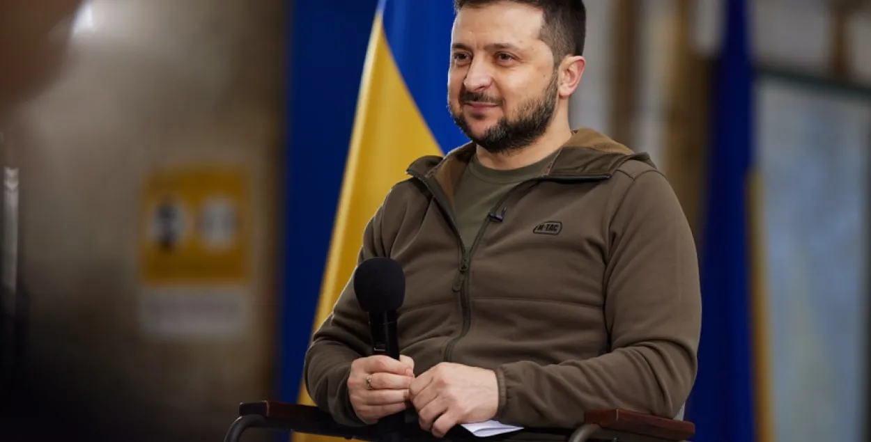 Уладзімір Зяленскі / прэс-служба ўкраінскага прэзідэнта 