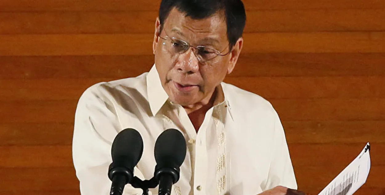 Прэзідэнт Філіпін працягвае абражаць, на гэты раз назваў "дурнем" генсека ААН