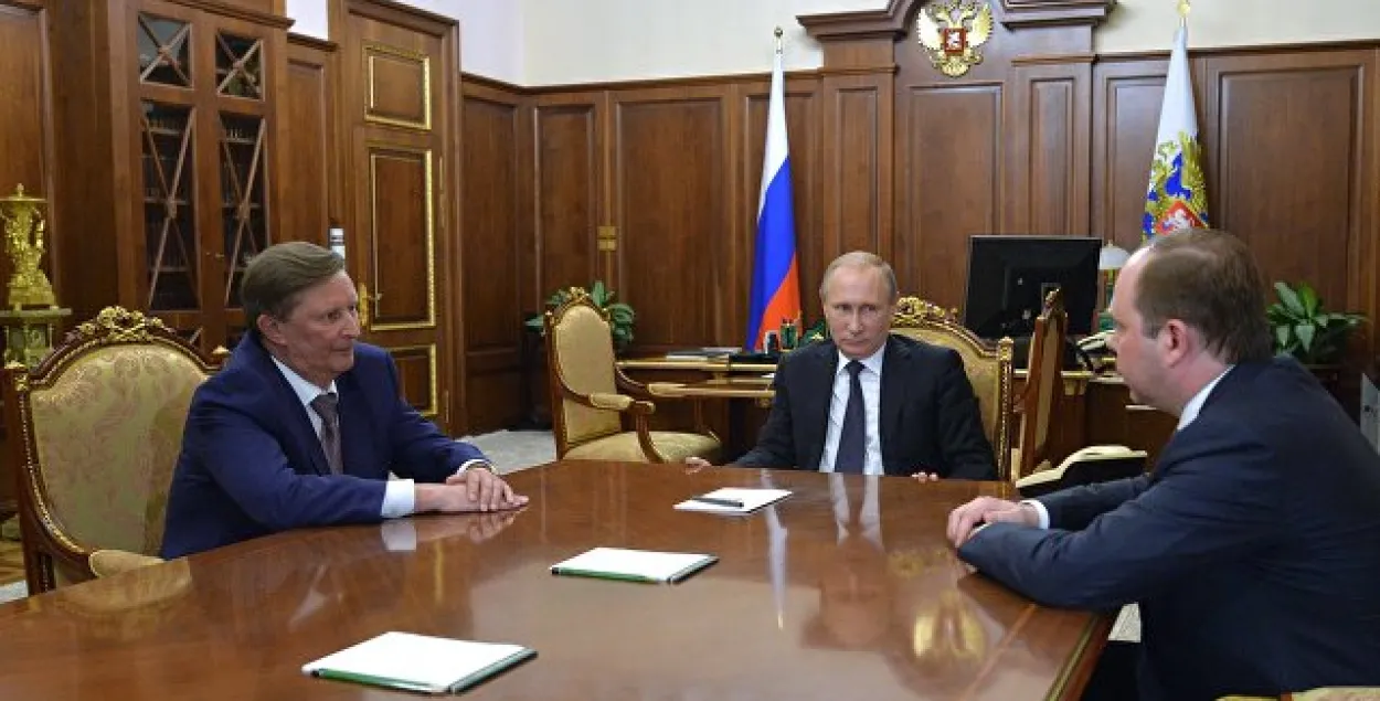 Пуцін вызваліў Іванова ад пасады кіраўніка адміністрацыі прэзідэнта