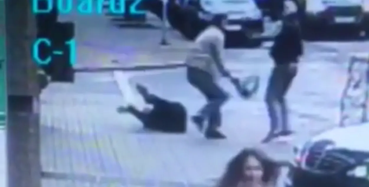 З'явілася відэа забойства ў Кіеве экс-дэпутата Дзярждумы Расіі Вараненкава