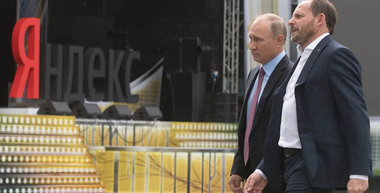 У Маскве пасля візіту Пуціна эвакуявалі цэнтральны офіс “Яндэкса”