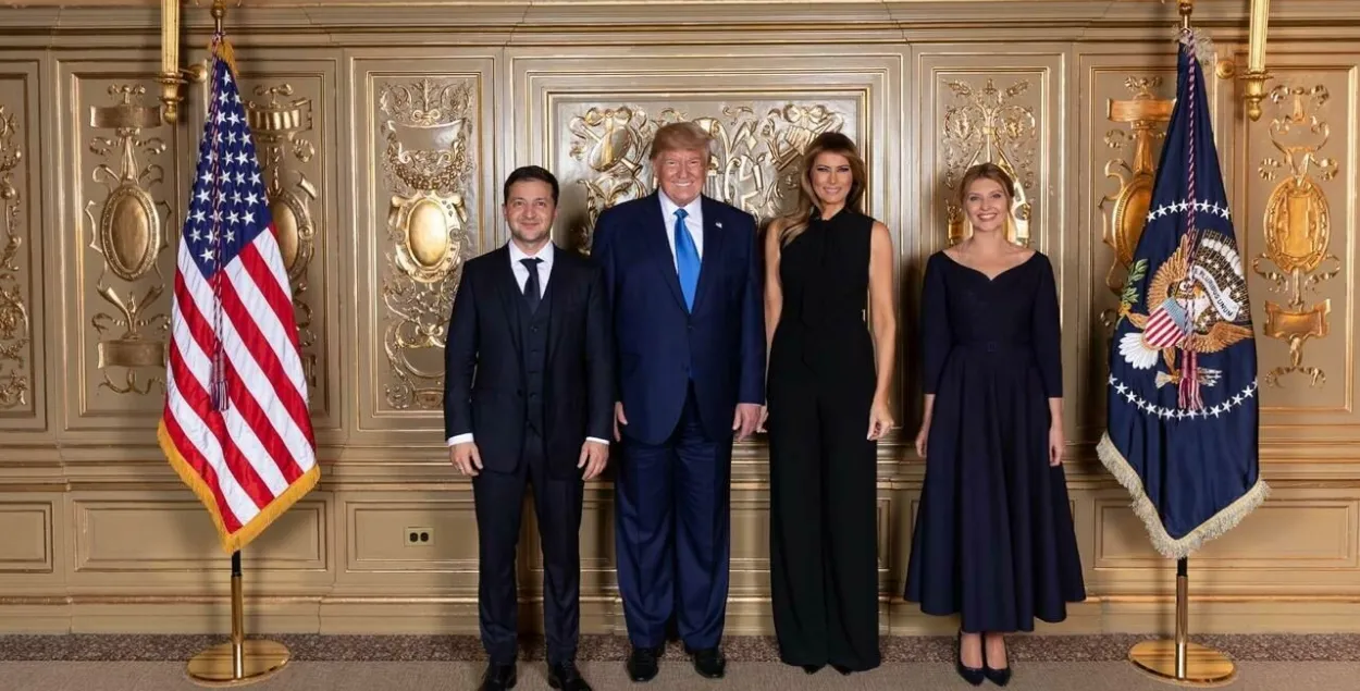 Трамп назваў Зяленскага расійскім прэзідэнтам