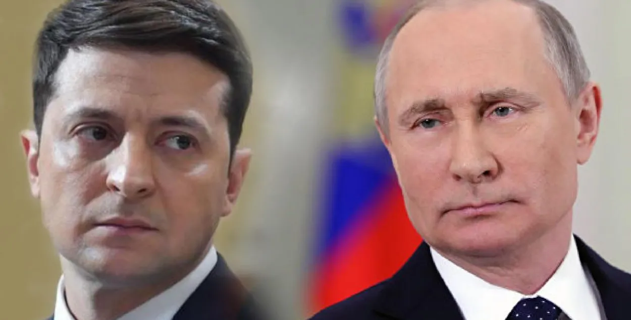 Владимир Зеленский и Владимир Путин / УНИАН