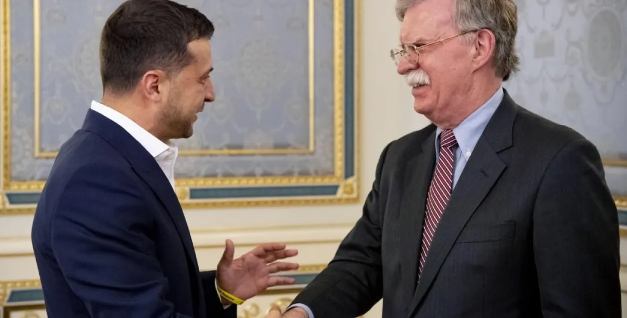 Владимир Зеленский и Джон Болтон / president.gov.ua