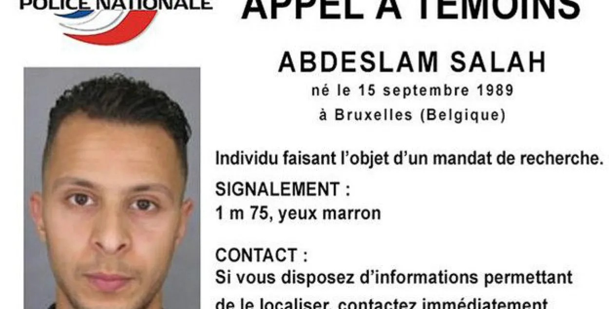 У Брусэлі затрымалі арганізатара тэрактаў у Парыжы
