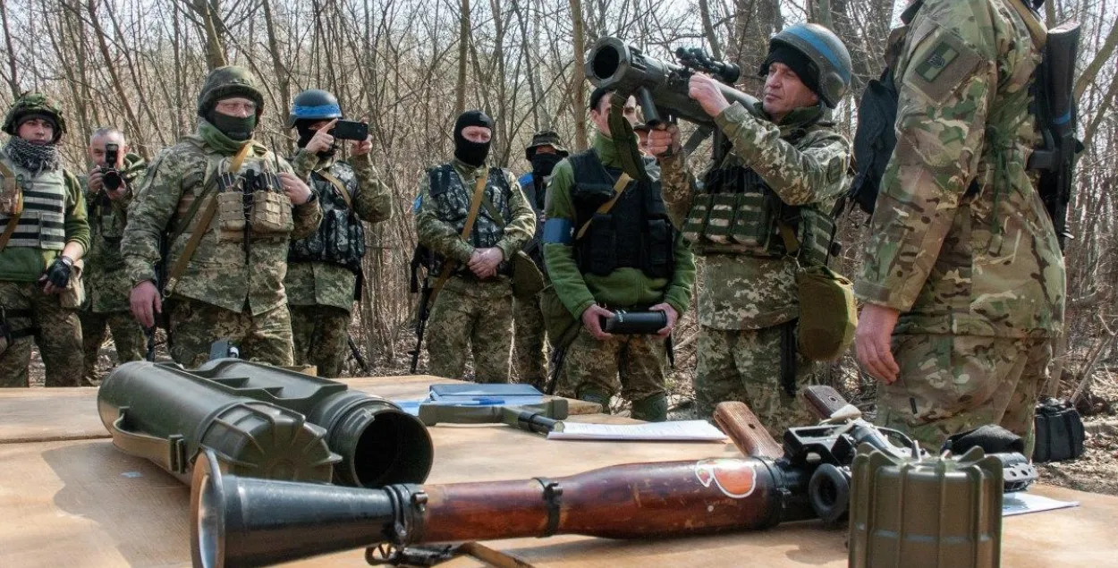 Бойцы территориальной обороны / УНИАН