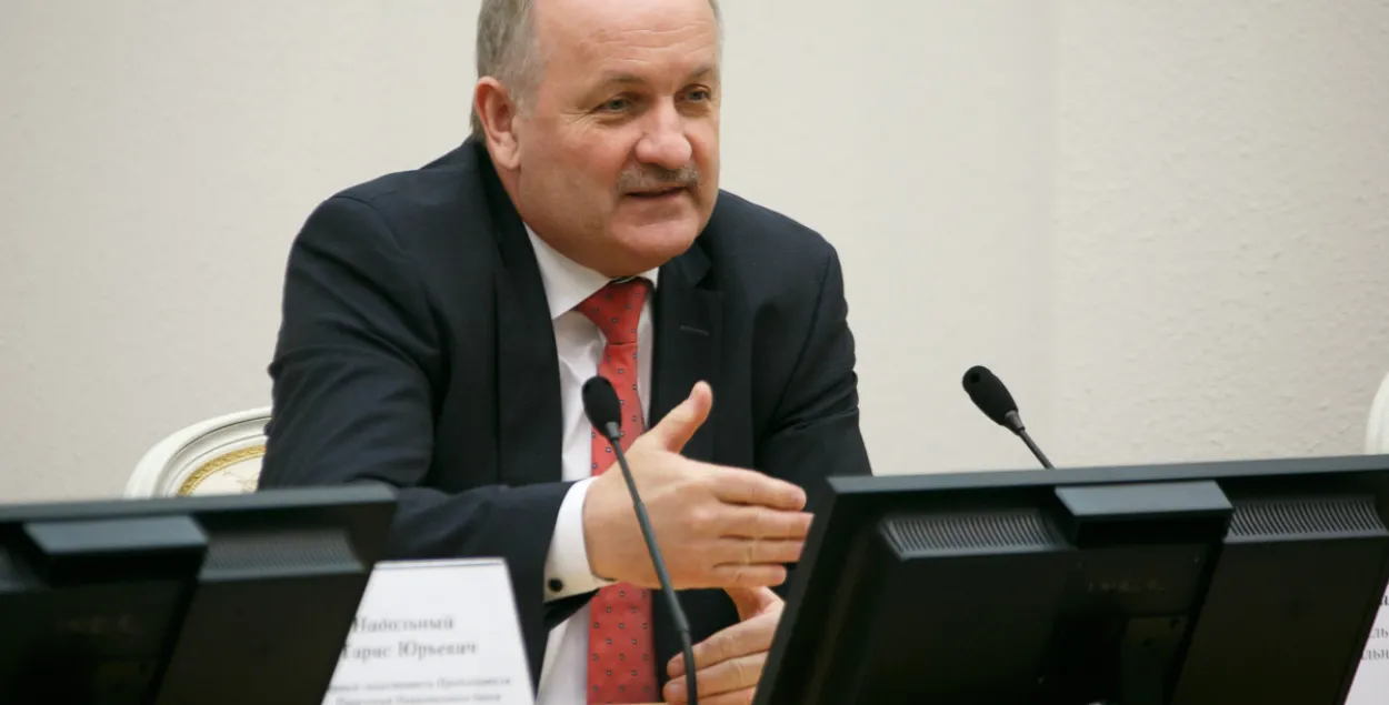 Кіраўнік Нацбанка Павел Калаур / Tut.by