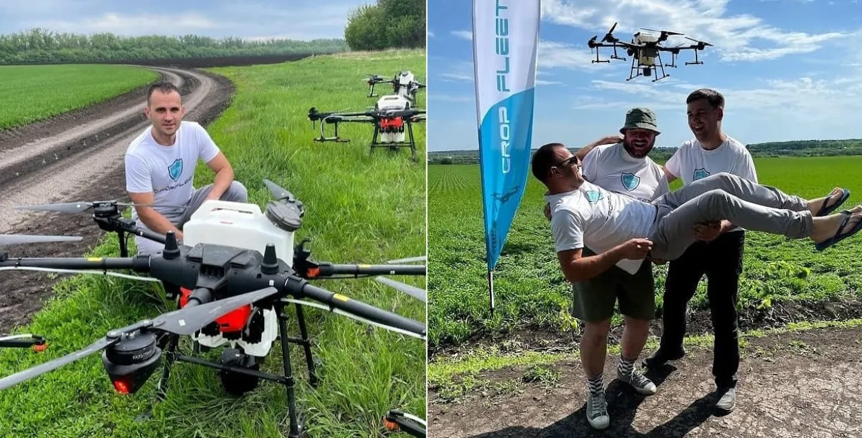 Cropfleet і дроны