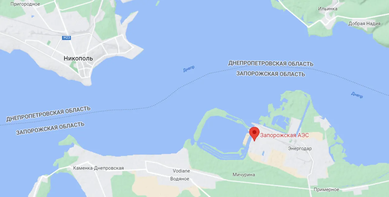 Российские оккупанты захватили станцию в начале войны и с тех пор её контролируют