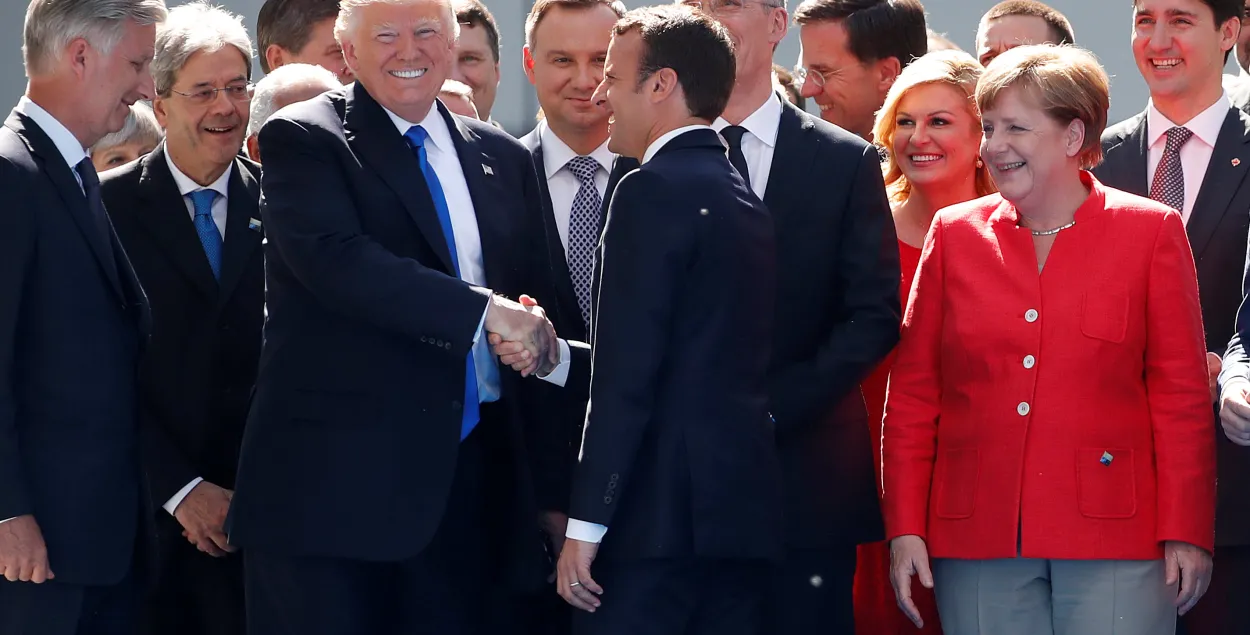 На саміце NATO Дональд Трамп згадаў пагрозу з боку Расіі (фота)