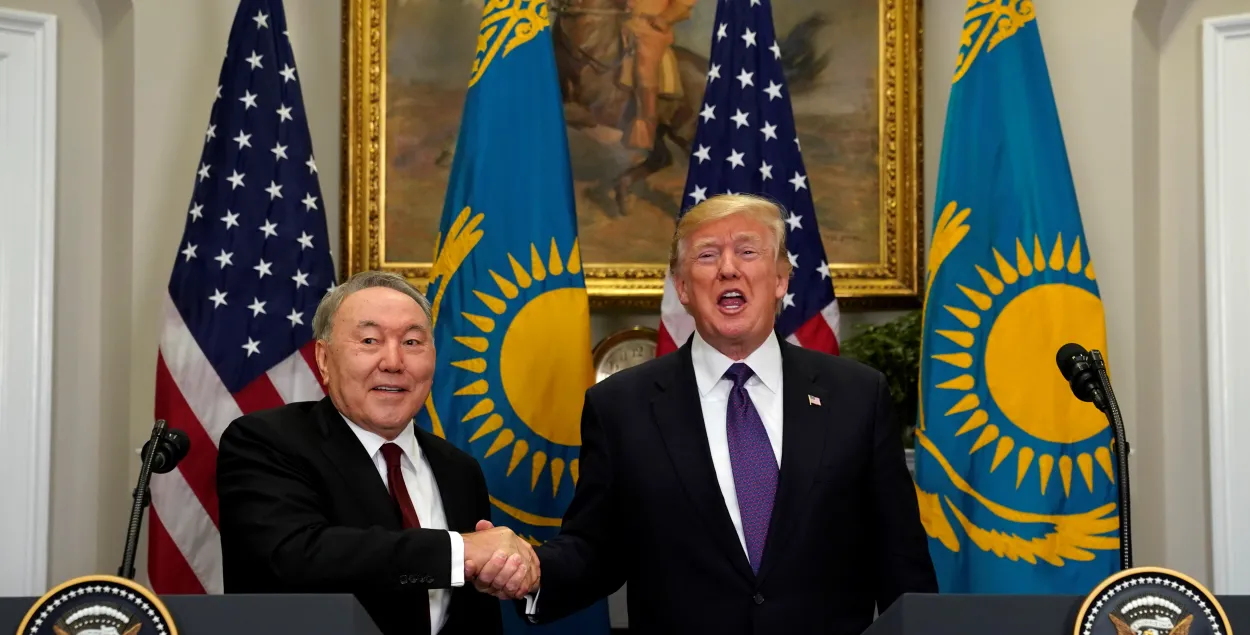 Нурсултан Назарбаев и Дональд Трамп. Фото: Reuters