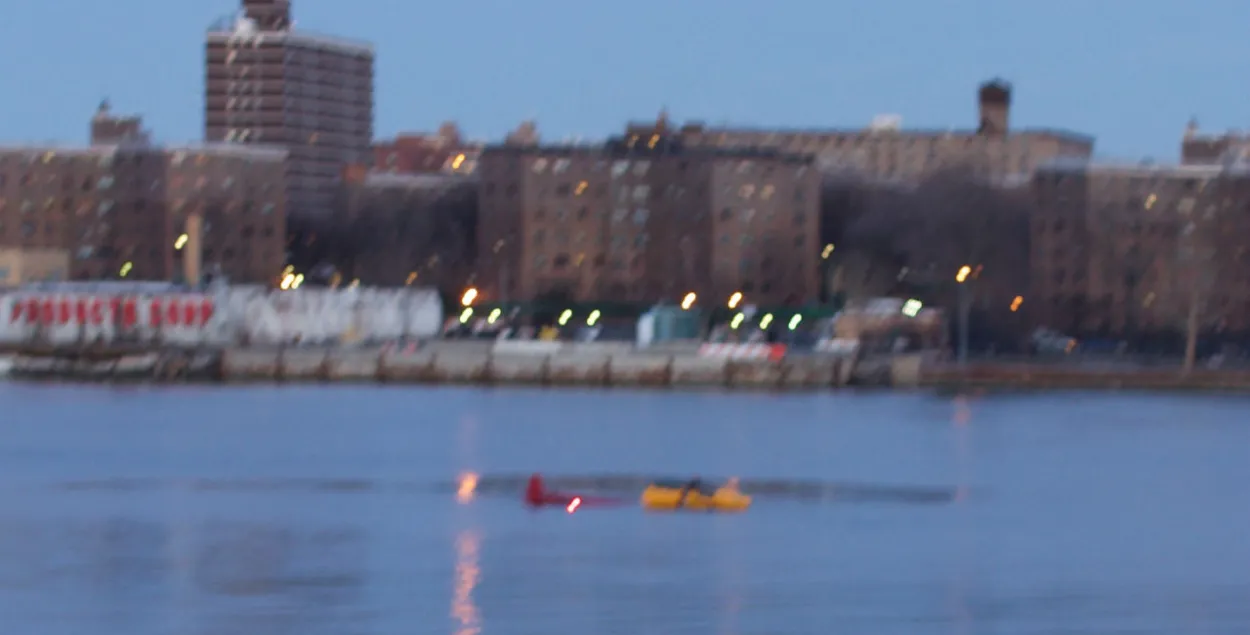 З’явілася відэа падзення ў Нью-Ёрку верталёта