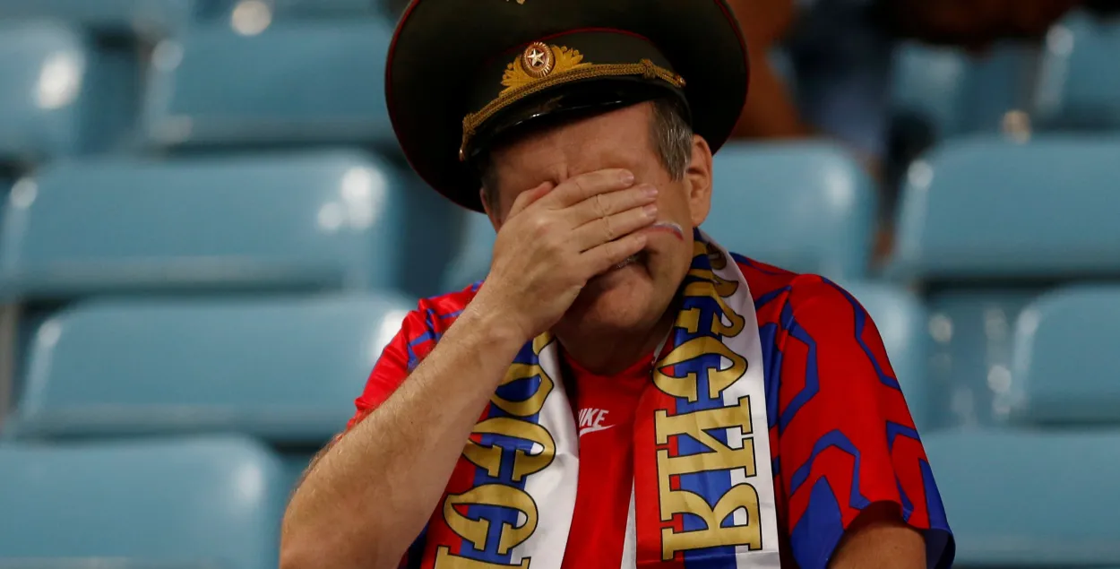 После матча. Как радуются и как грустят хорваты и россияне
