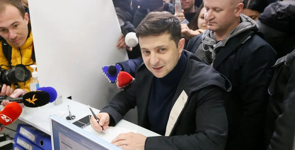 Арцём Мілеўскі — пра Уладзіміра Зяленскага: Вове жадаю ўдачы