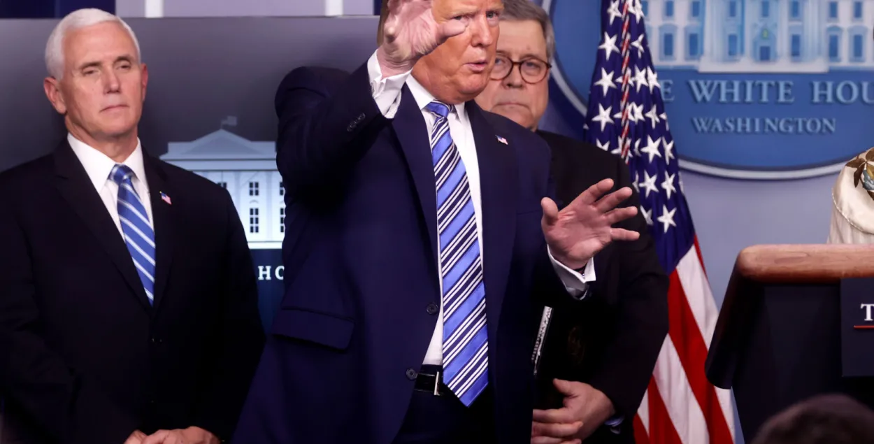 Трамп: эканамічная рэцэсія можа быць страшней каранавіруса