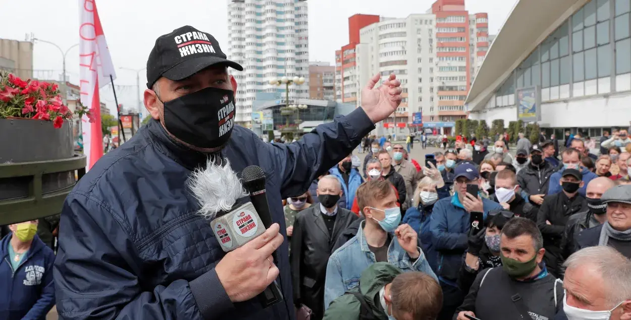 Пазняк: Ціханоўскі — арганізатар і рэальны аўтарытэт пратэстнага руху