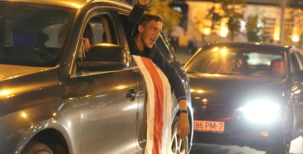 Protests in Minsk, 23 September 2020 / TUT.by via Reuters