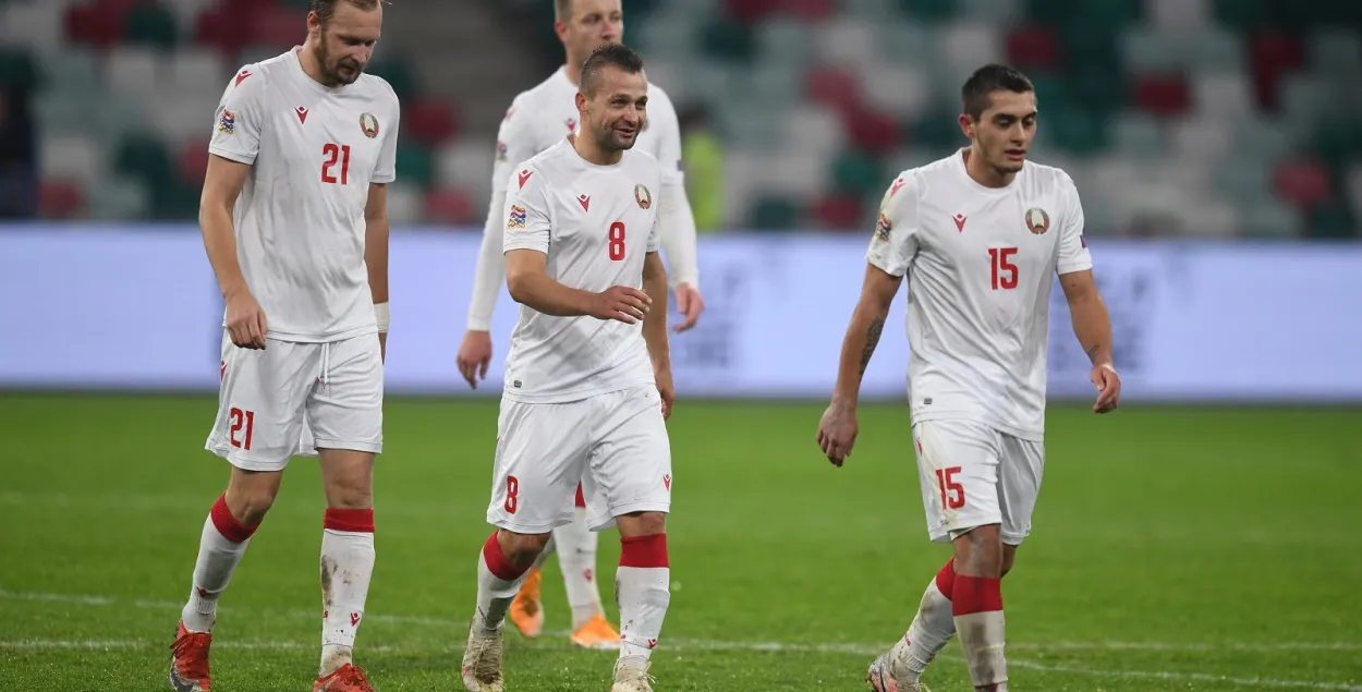 Футбольная зборная Беларусі апусцілася ў рэйтынгу FIFA на 90-е месца