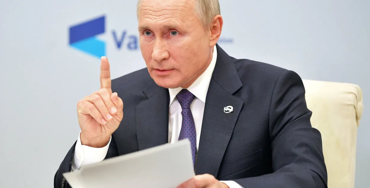 Пуцін — пра Беларусь: мы ў гэтыя пытанні не лезем