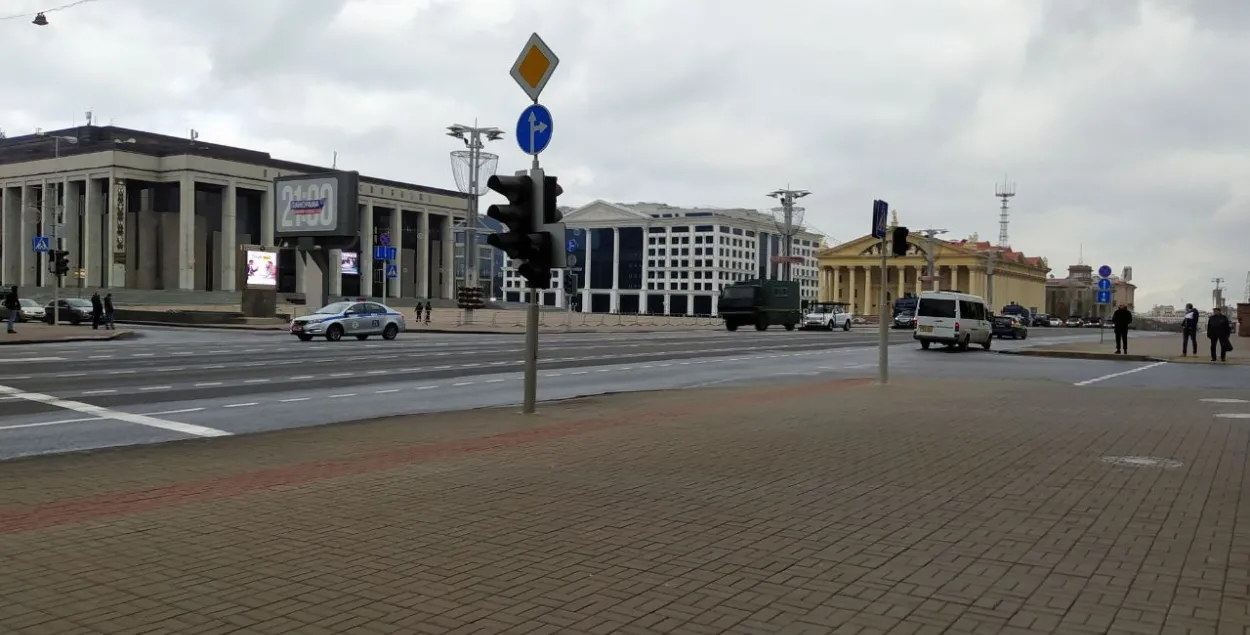 Кастрычніцкая плошча&nbsp;/ telegram