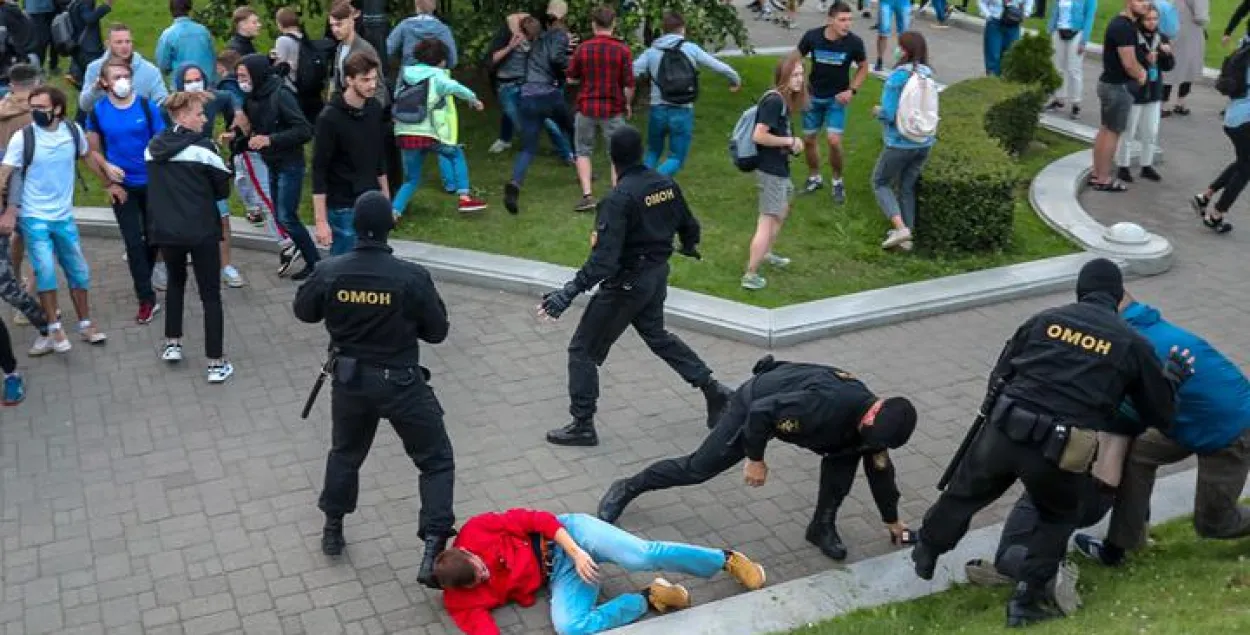 Акцыі пратэсту і салідарнасці ў Мінску 14 ліпеня / tut.by
