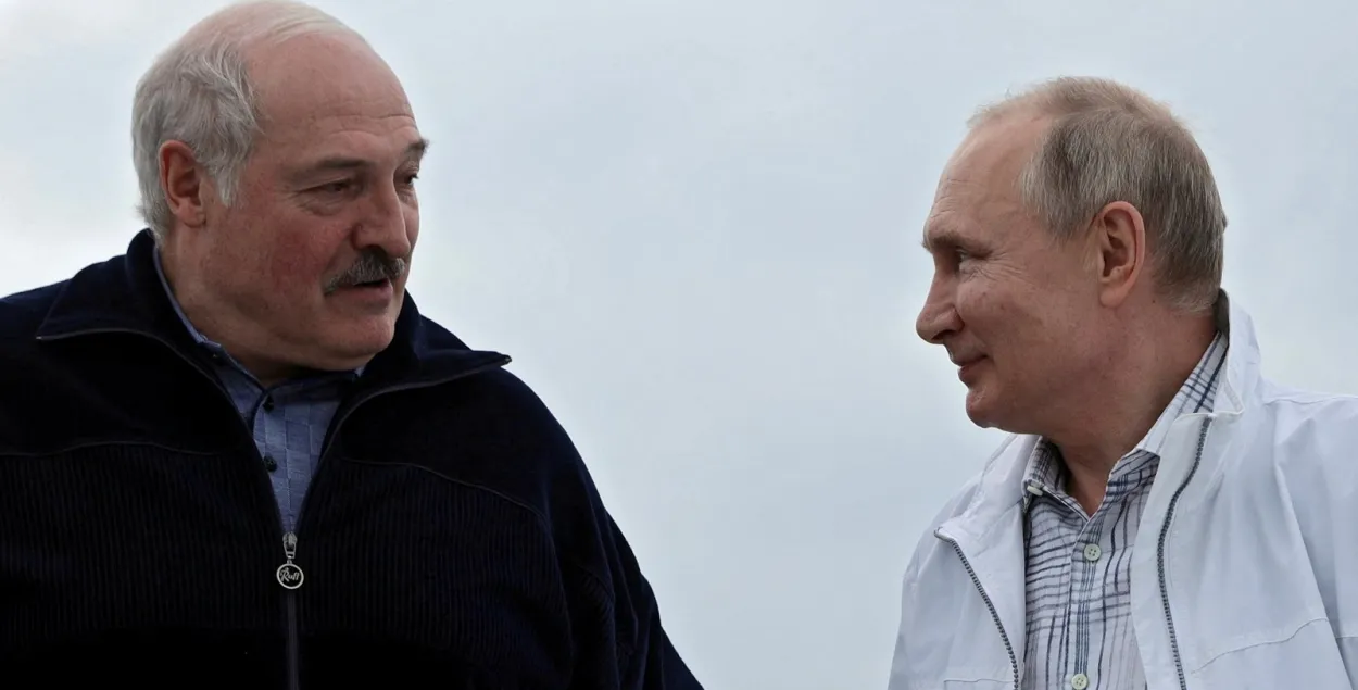 Александр Лукашенко и Владимир Путин в Сочи / Kremlin via REUTERS