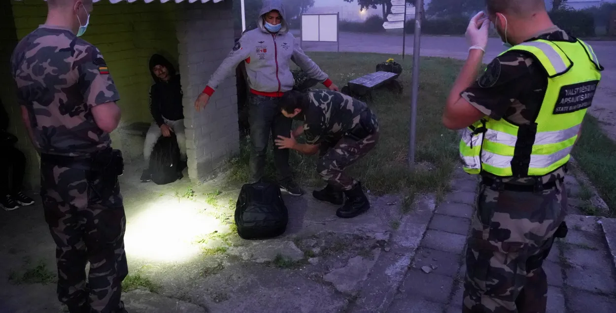 У Літву з тэрыторыі Беларусі перабраліся ўжо амаль 3,5 тысячы мігрантаў