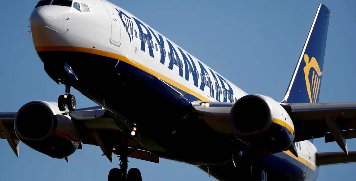 23 мая в минском аэропорту приземлился пассажирский самолет Ryanair, летевший из Греции в Литву / Reuters