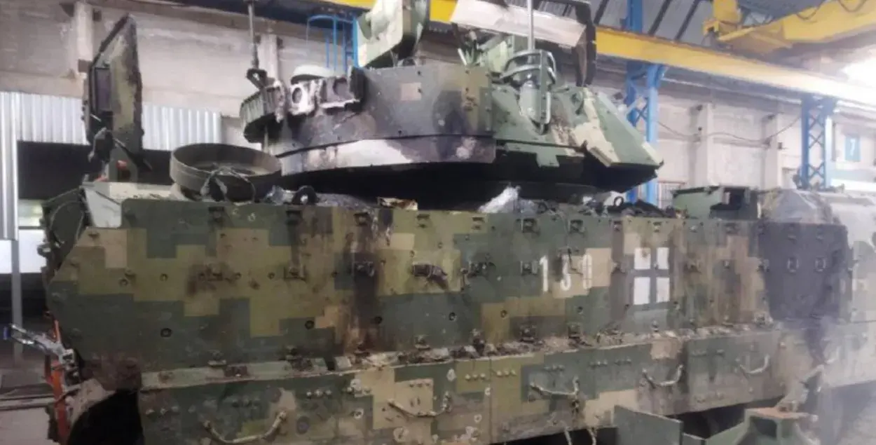 Bradley в ремонте / t.me/annamaliar/
