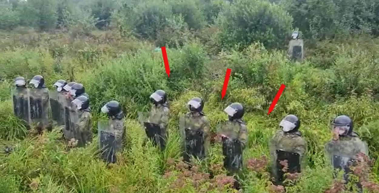 У Літве заявілі пра парушэнне мяжы групай беларускіх сілавікоў са шчытамі