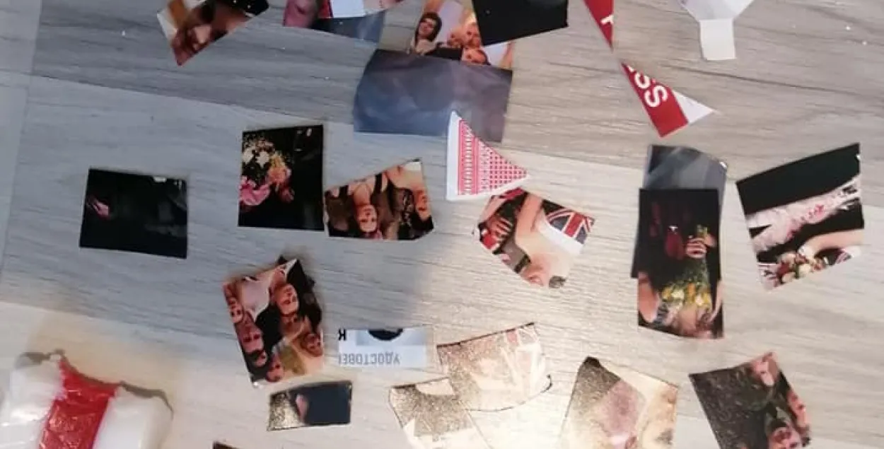 Пытлева: падчас ператрусу парэзалі фотаздымкі з вяселля
