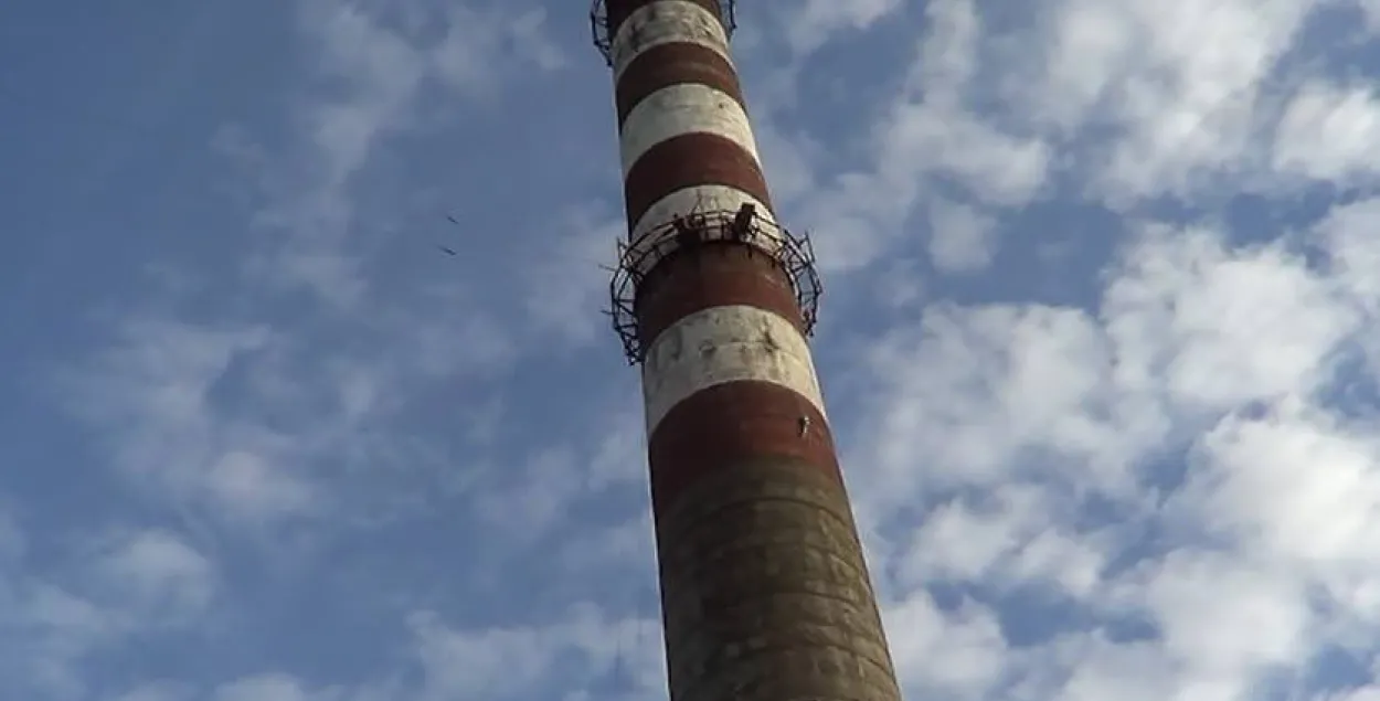 Завершанае расследаванне гібелі роўпджампера (відэа следчага эксперыменту)