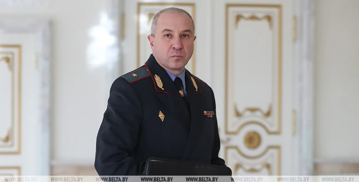 Министр внутренних дел Юрий Караев / БЕЛТА