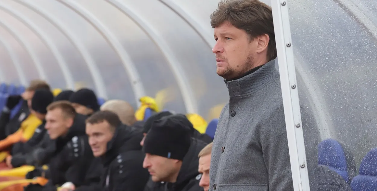 Главный тренер "Шахтёра" Алексей Бага / vk.com/fcshakhterby