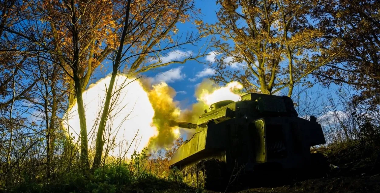 Абстрэл расійскіх пазіцый / https://www.facebook.com/GeneralStaff.ua
