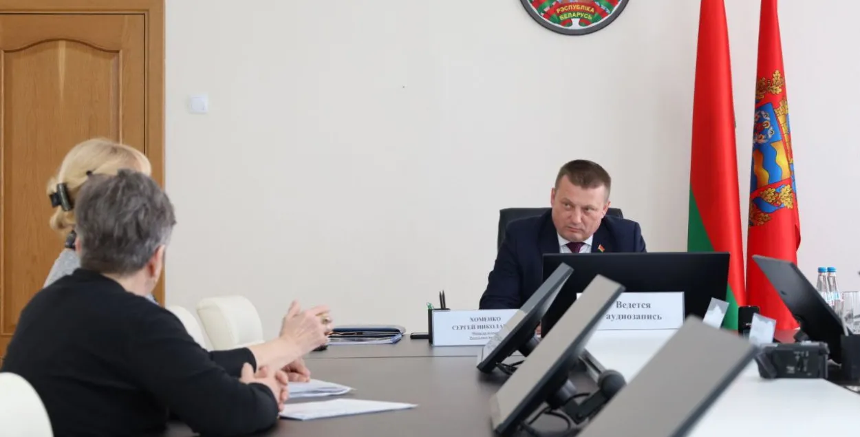 Министр юстиции Сергей Хоменко продолжает "зачистку" / t.me/minjust_by/
