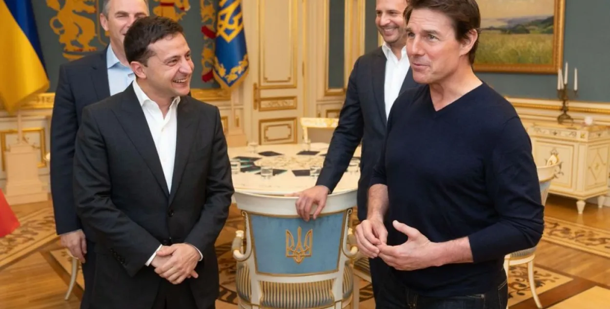 Владимир Зеленский и Том Круз / president.gov.ua