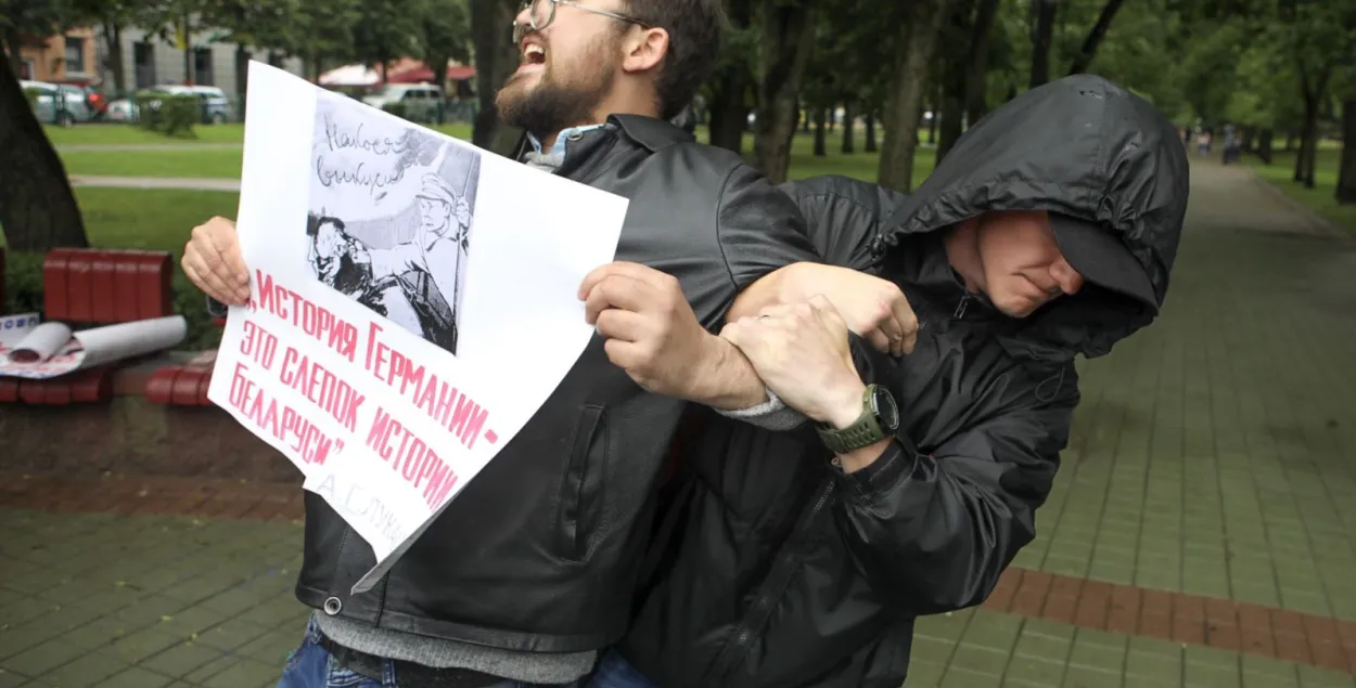 У Мінску адбылася “Акцыя вызвалення і салідарнасці”. Ёсць затрыманыя