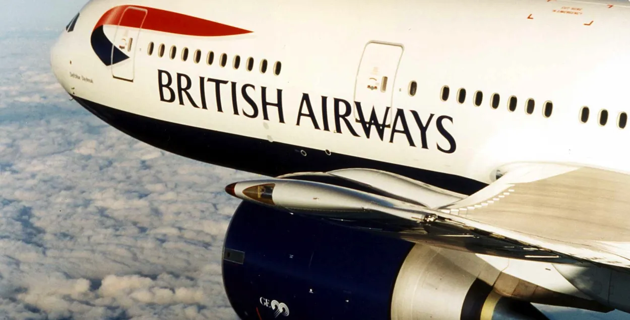 Самалёт British Airways здзейсніў аварыйную пасадку ў Лондане